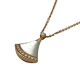 ブルガリ BVLGARI ディーバドリームネックレス ピンクゴールド 750/ダイヤモンド/MOP ジュエリー