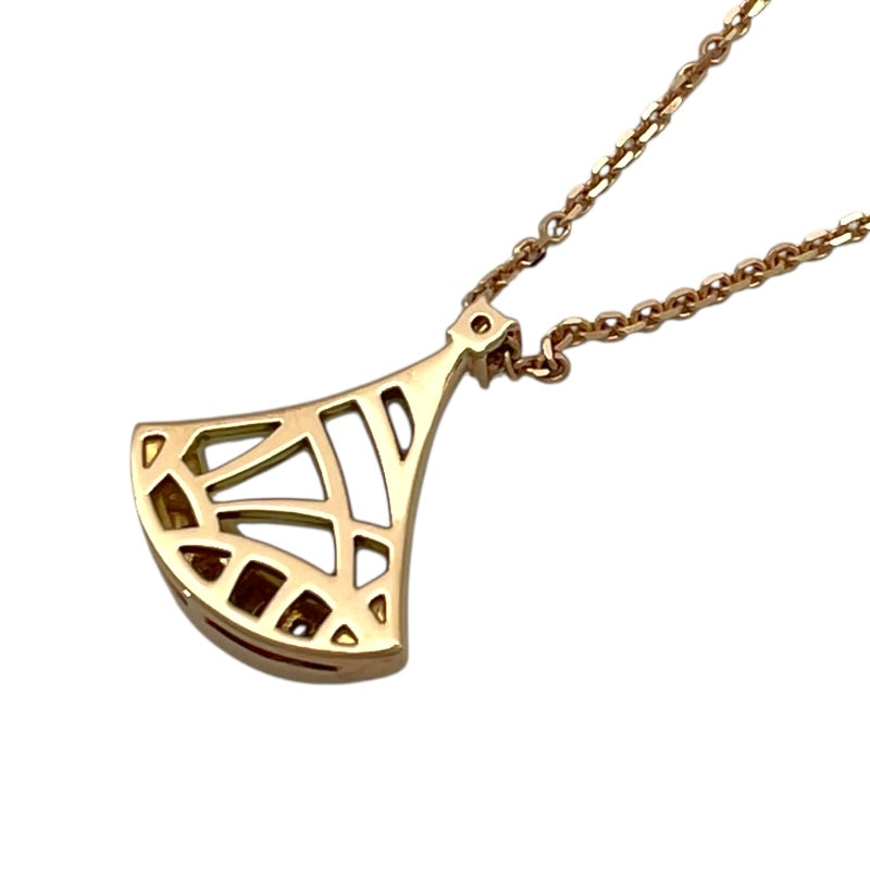 ブルガリ BVLGARI ディーバドリームネックレス ピンクゴールド 750/ダイヤモンド/MOP ジュエリー