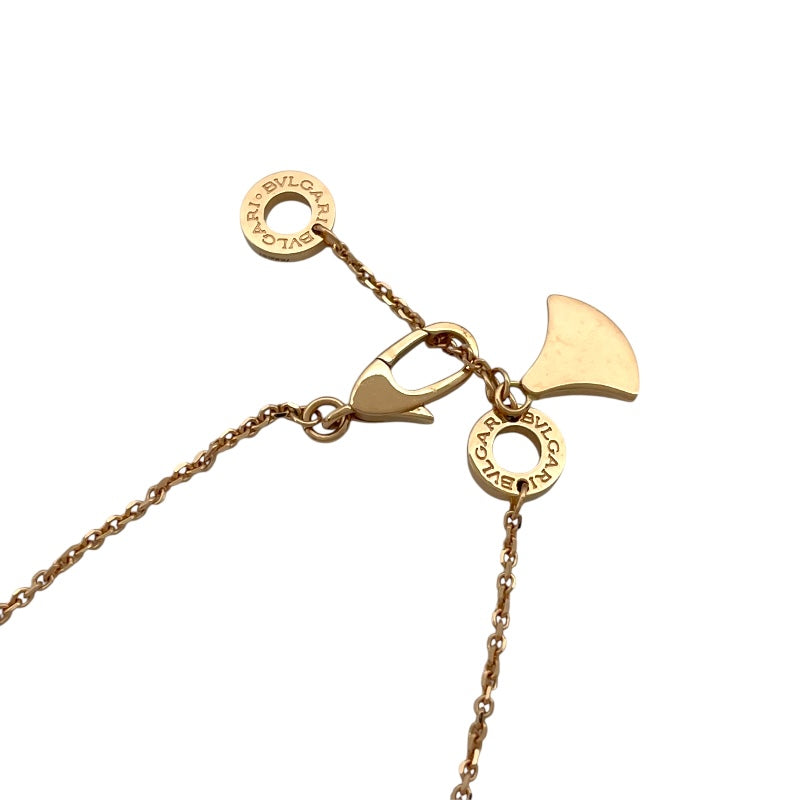 ブルガリ BVLGARI ディーバドリームネックレス ピンクゴールド 750/ダイヤモンド/MOP ジュエリー