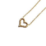 ティファニー TIFFANY＆CO センチメンタルハートネックレス ピンクゴールド Au750 ジュエリー