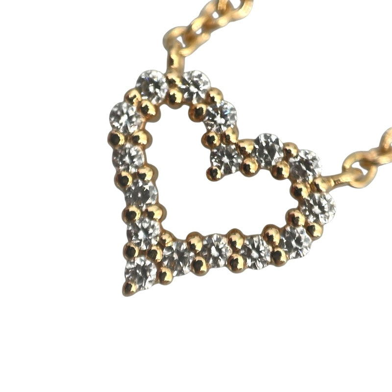 ティファニー TIFFANY＆CO センチメンタルハートネックレス ピンクゴールド Au750 ジュエリー