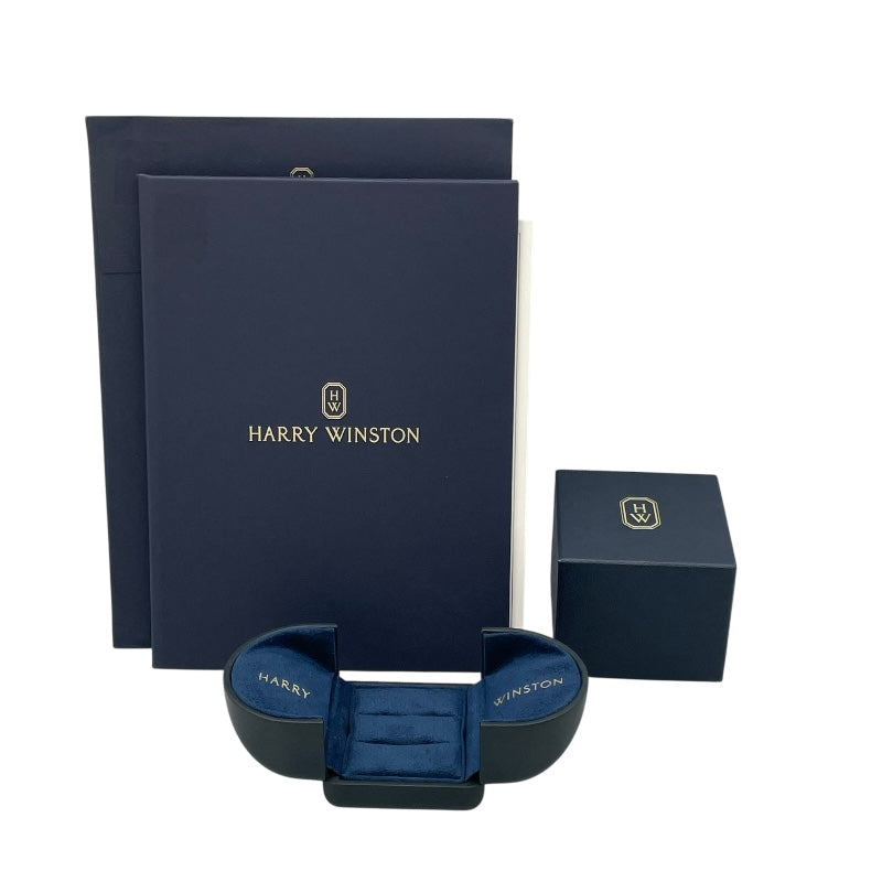 ハリーウィンストン HARRY WINSTON プリンセスカット マリッジリング プラチナ Pt950 ジュエリー