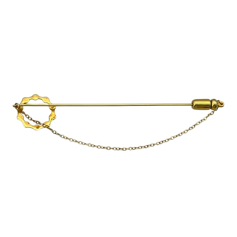ミキモト MIKIMOTO ブローチ ゴールド K18/パール ジュエリー