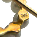 ミキモト MIKIMOTO ブローチ ゴールド K18/パール ジュエリー