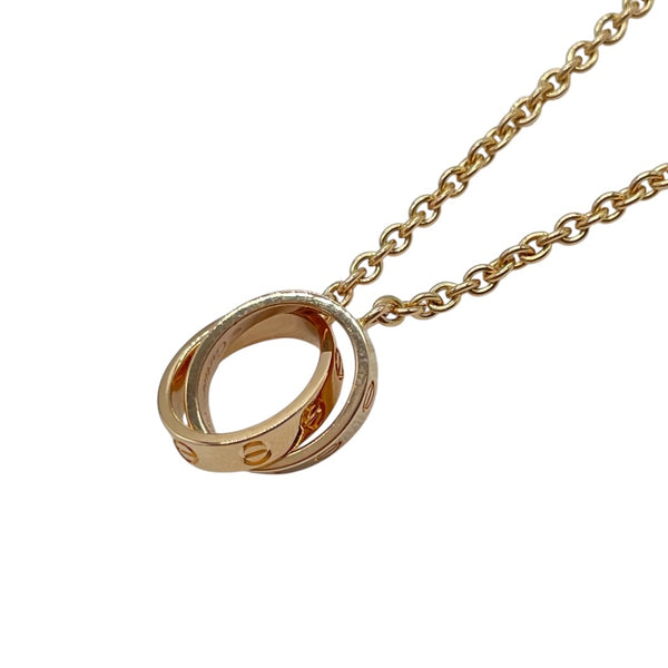 カルティエ Cartier ベビーラブネックレス ピンクゴールド Au750 ジュエリー
