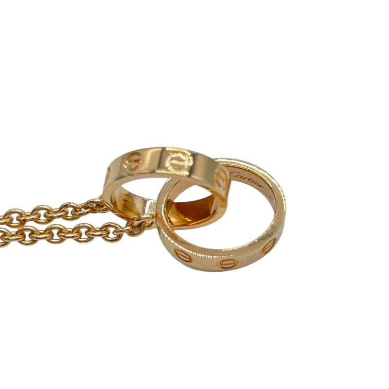 カルティエ Cartier ベビーラブネックレス ピンクゴールド Au750 ジュエリー