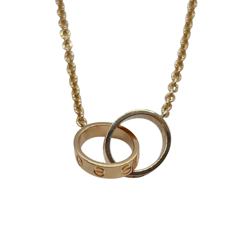 カルティエ Cartier ベビーラブネックレス ピンクゴールド Au750 ジュエリー