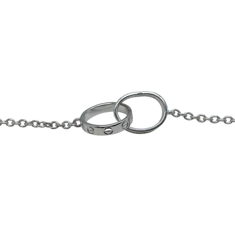 カルティエ Cartier ベビーラブブレス ホワイトゴールド Au750 ジュエリー