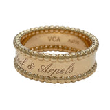 ヴァンクリーフ＆アーペル Van Cleef & Arpels ぺルレシニアチュールリング イエローゴールド K18YG ジュエリー