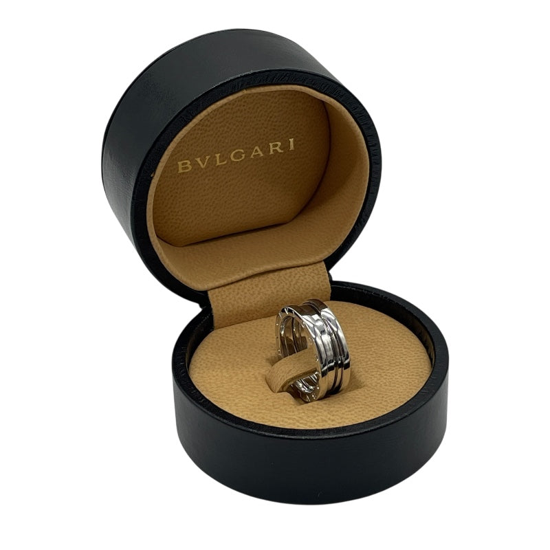 ブルガリ BVLGARI ビーゼロワンリング3バンド(S) ホワイトゴールド K18WG ジュエリー