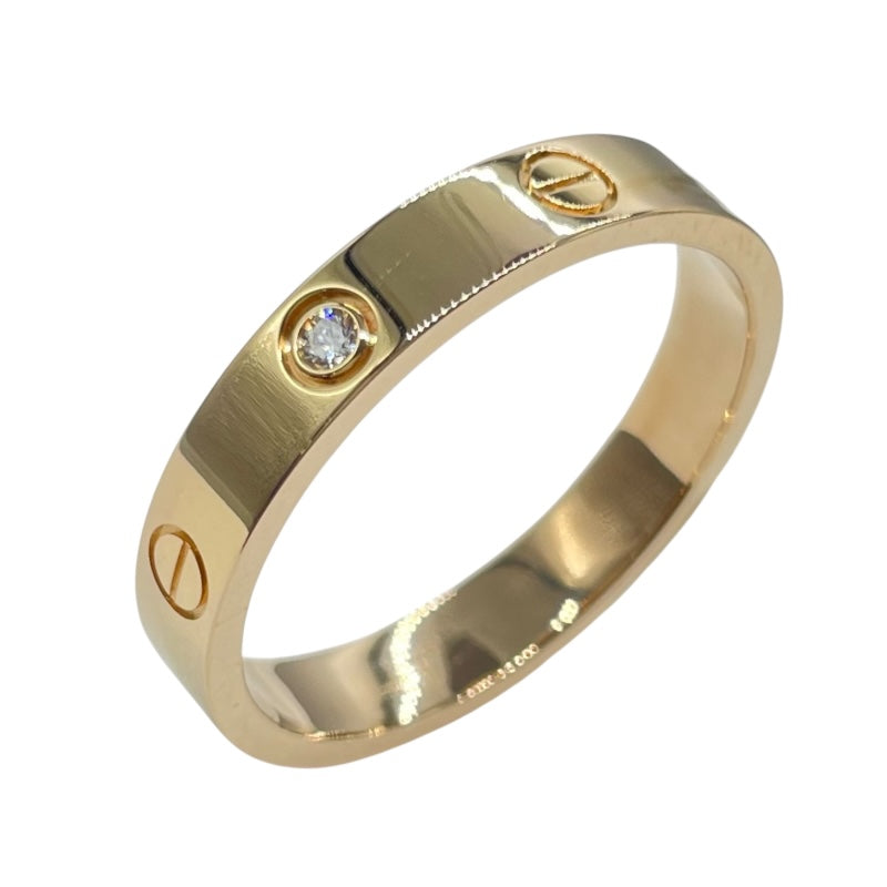 カルティエ Cartier ミニラブリング1PD ピンクゴールド 750 ダイヤモンド ジュエリー