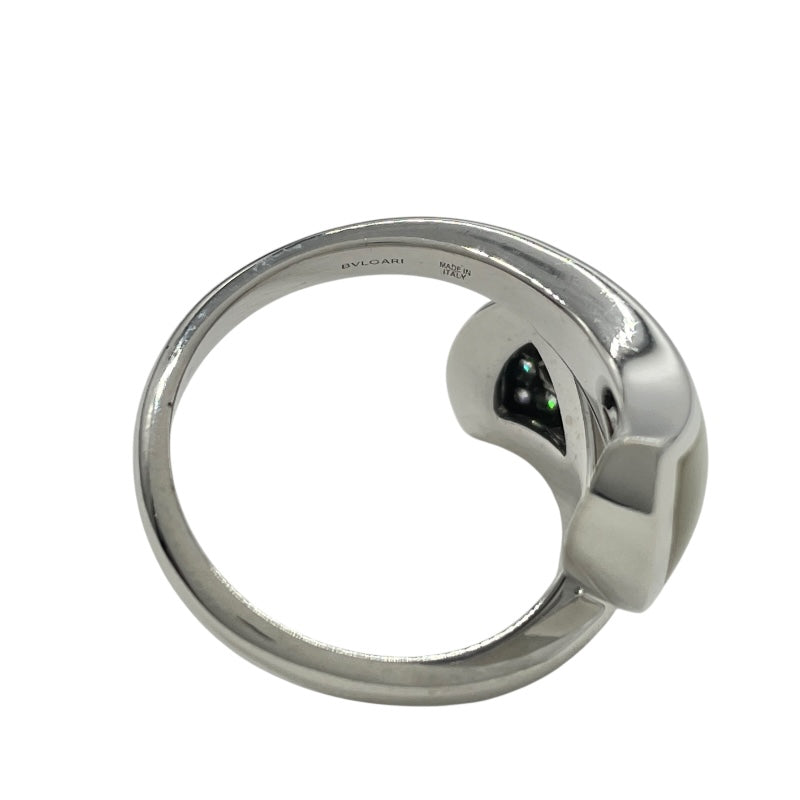 ブルガリ BVLGARI ディーヴァドリームリング ホワイトゴールド Au750 マザー オブ パール ジュエリー