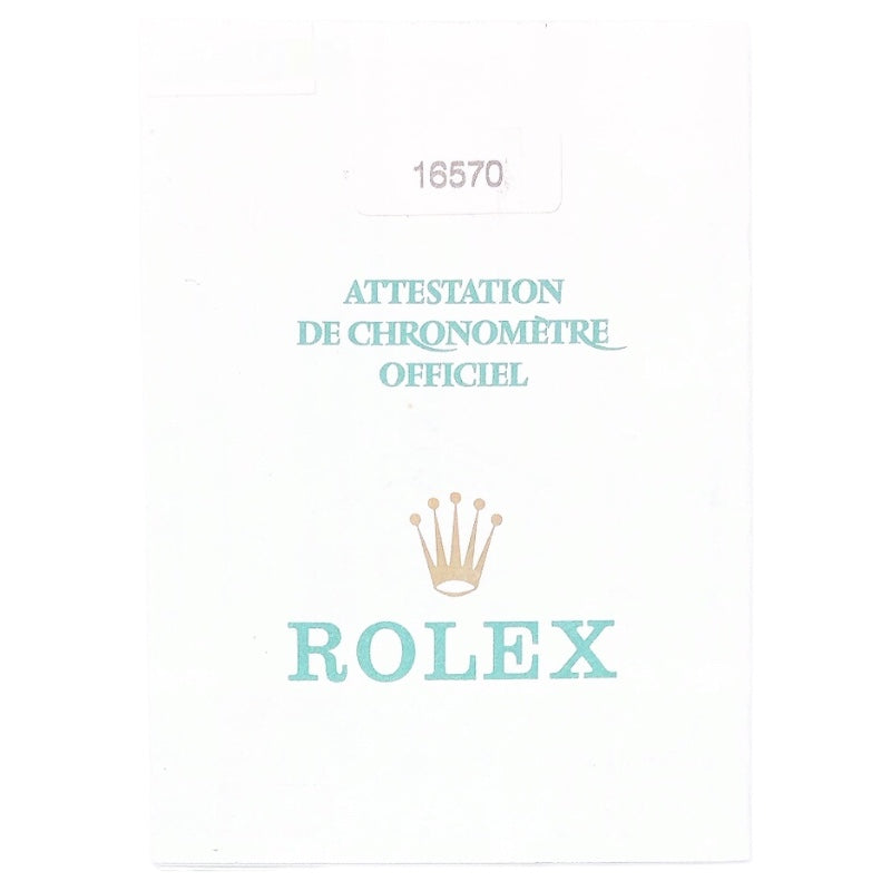 ロレックス ROLEX エクスプローラー2 16570 ブラック ステンレススチール メンズ 腕時計