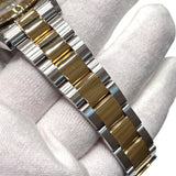 ロレックス ROLEX コスモグラフデイトナ ホワイトシェル F番 116523NG SS×YG メンズ 腕時計