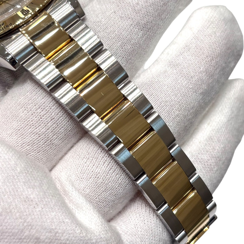 ロレックス ROLEX コスモグラフデイトナ ホワイトシェル F番 116523NG SS×YG メンズ 腕時計