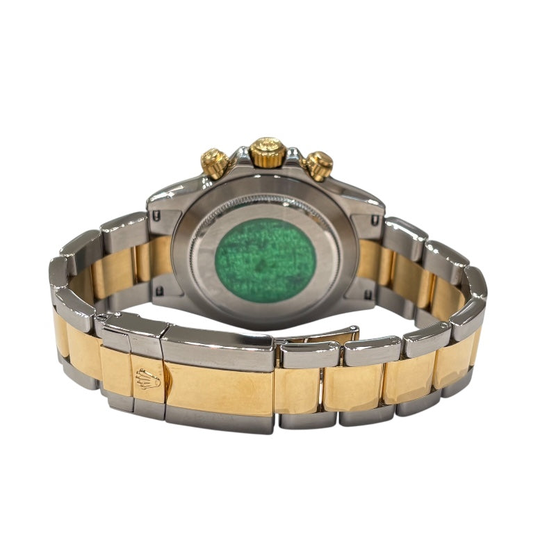 ロレックス ROLEX コスモグラフデイトナ ホワイトシェル F番 116523NG SS×YG メンズ 腕時計