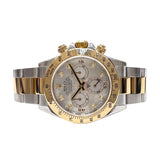ロレックス ROLEX コスモグラフデイトナ ホワイトシェル F番 116523NG SS×YG メンズ 腕時計