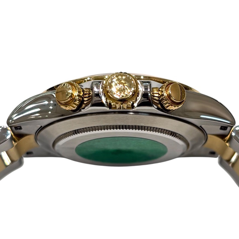 ロレックス ROLEX コスモグラフデイトナ ホワイトシェル F番 116523NG SS×YG メンズ 腕時計