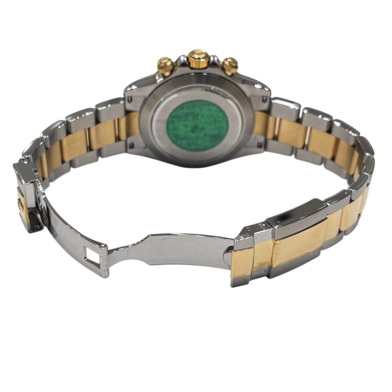 ロレックス ROLEX コスモグラフデイトナ ホワイトシェル F番 116523NG SS×YG メンズ 腕時計