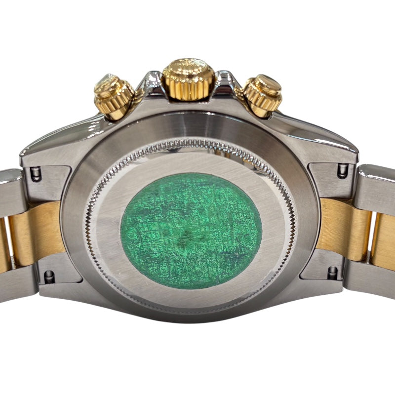 ロレックス ROLEX コスモグラフデイトナ ホワイトシェル F番 116523NG SS×YG メンズ 腕時計