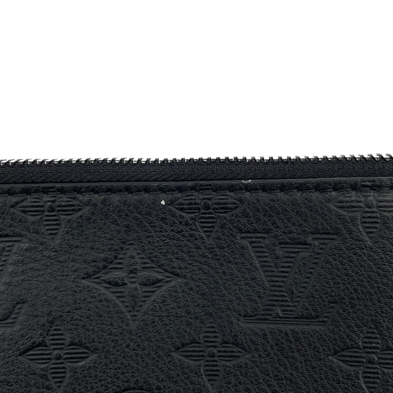 ルイ・ヴィトン LOUIS VUITTON トリオ・メッセンジャー M46602 ブラック モノグラム・シャドウ メンズ メッセンジャーバッグ