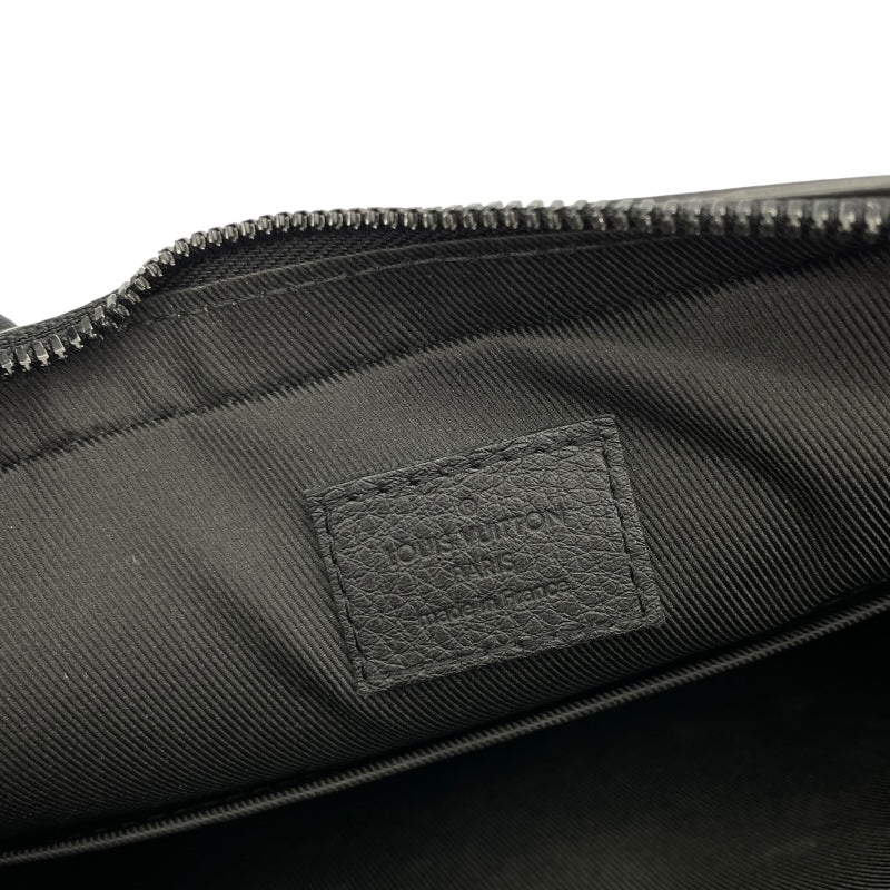 ルイ・ヴィトン LOUIS VUITTON トリオ・メッセンジャー M46602 ブラック モノグラム・シャドウ メンズ メッセンジャーバッグ