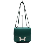 エルメス HERMES コンスタンス3ミニ A刻 ヴェールヴェルティゴ 　SV金具 エバーカラー レディース ショルダーバッグ