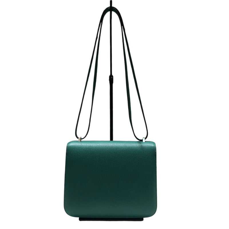 エルメス HERMES コンスタンス3ミニ A刻 ヴェールヴェルティゴ 　SV金具 エバーカラー レディース ショルダーバッグ
