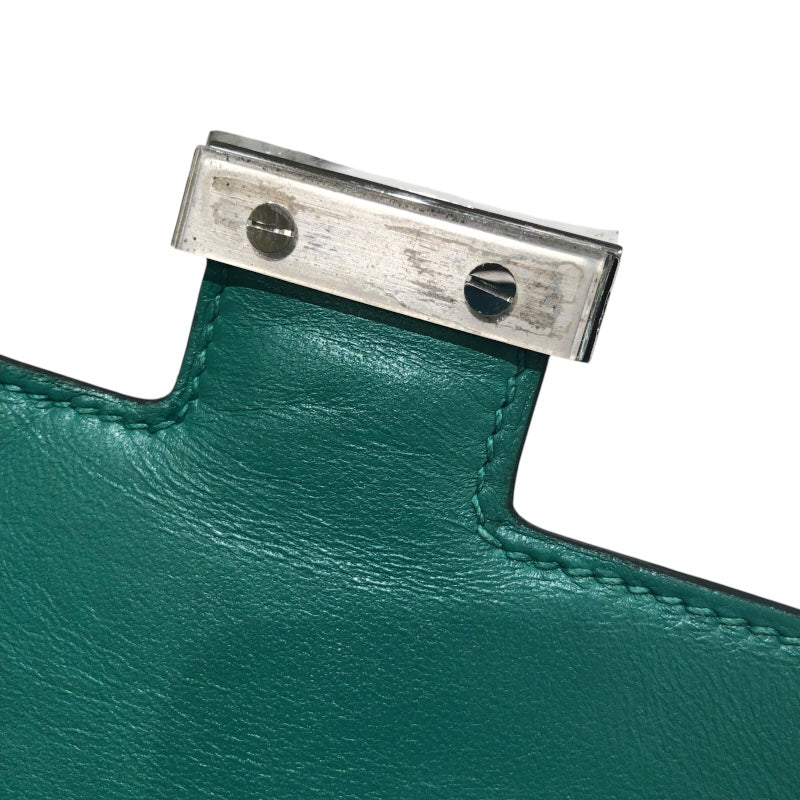 エルメス HERMES コンスタンス3ミニ A刻 ヴェールヴェルティゴ 　SV金具 エバーカラー レディース ショルダーバッグ