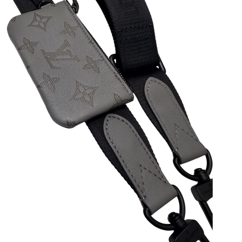 ルイ・ヴィトン LOUIS VUITTON トリオ・メッセンジャー M46603 モノグラムシャドウ レザー メンズ