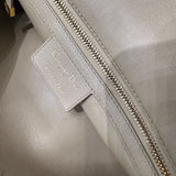 クリスチャン・ディオール Christian Dior カロミディアム ベージュ ラムスキン レディース ショルダーバッグ
