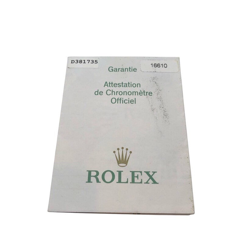 ロレックス ROLEX サブマリーナ 16610LV ブラック SS メンズ 腕時計