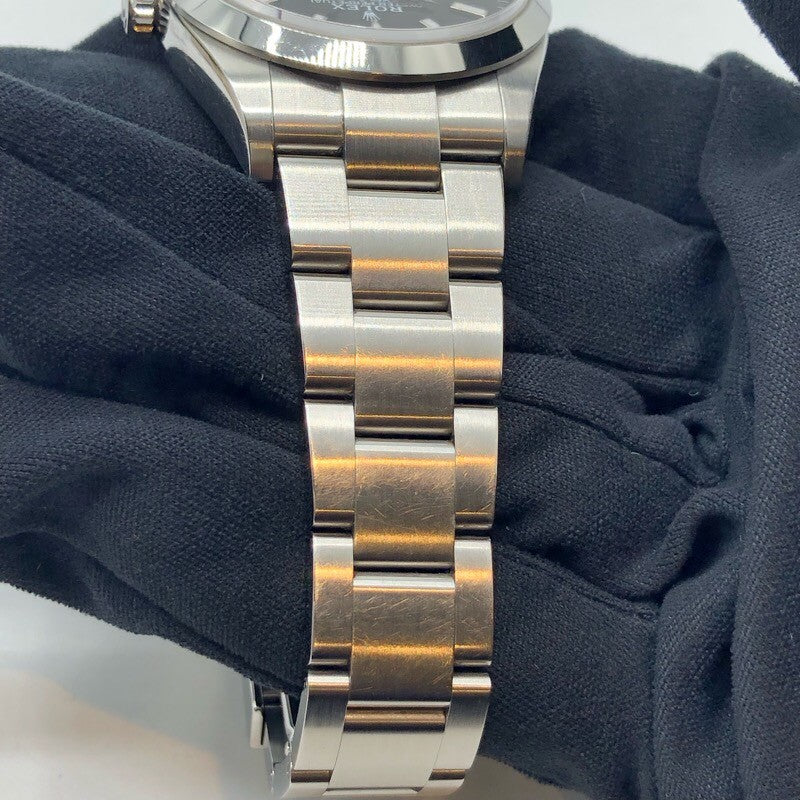 ロレックス ROLEX エクスプローラー1 124270 ブラック SS メンズ 腕時計