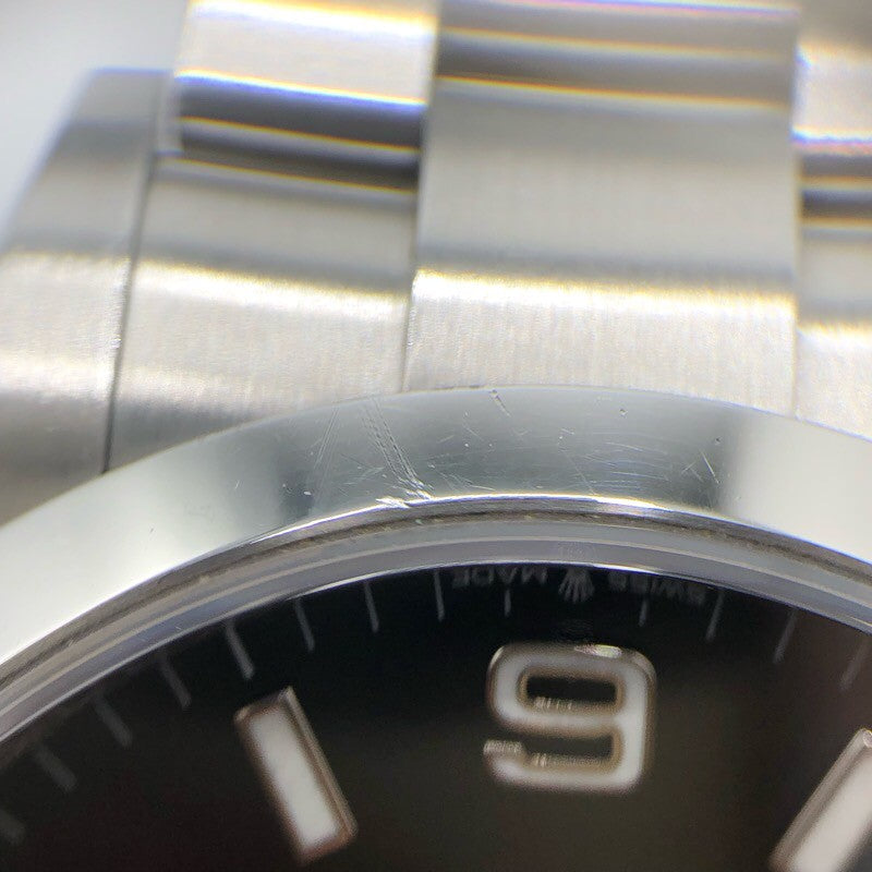 ロレックス ROLEX エクスプローラー1 124270 ブラック SS メンズ 腕時計