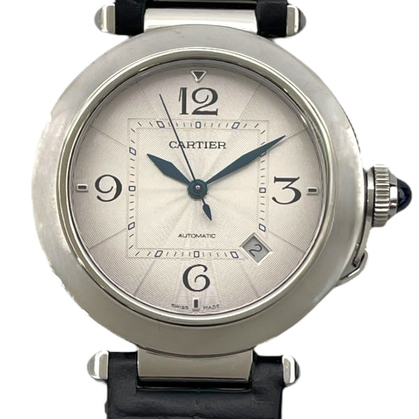カルティエ Cartier パシャドゥカルティエ WSPA0010 シルバー SS メンズ 腕時計
