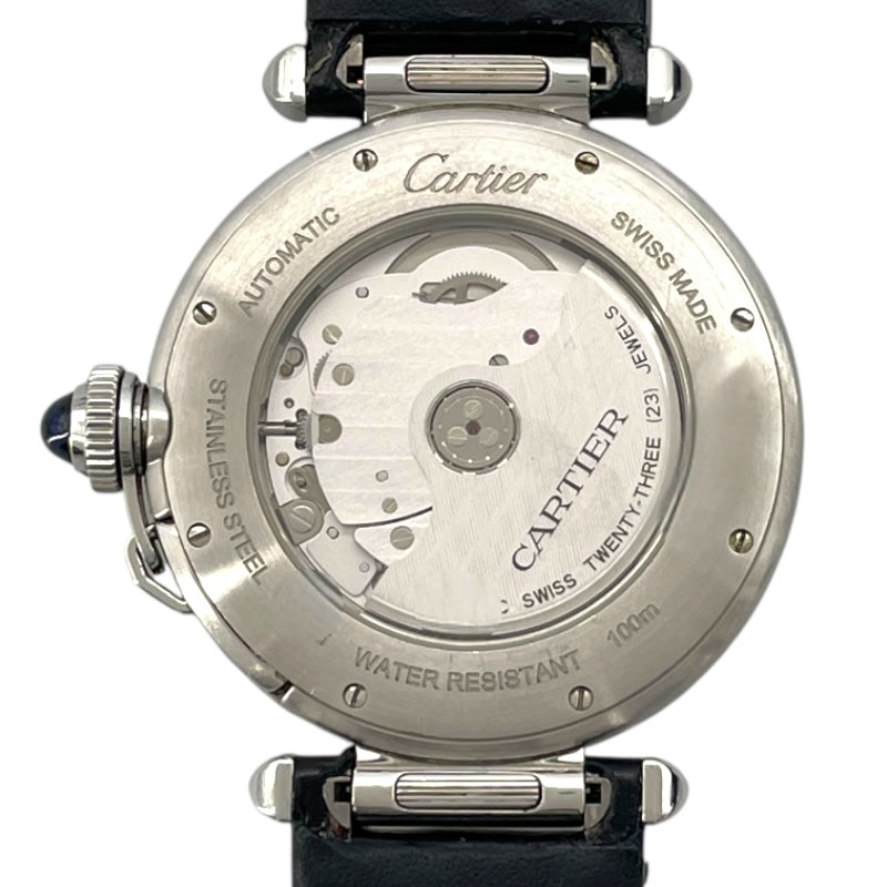 カルティエ Cartier パシャドゥカルティエ WSPA0010 シルバー SS メンズ 腕時計