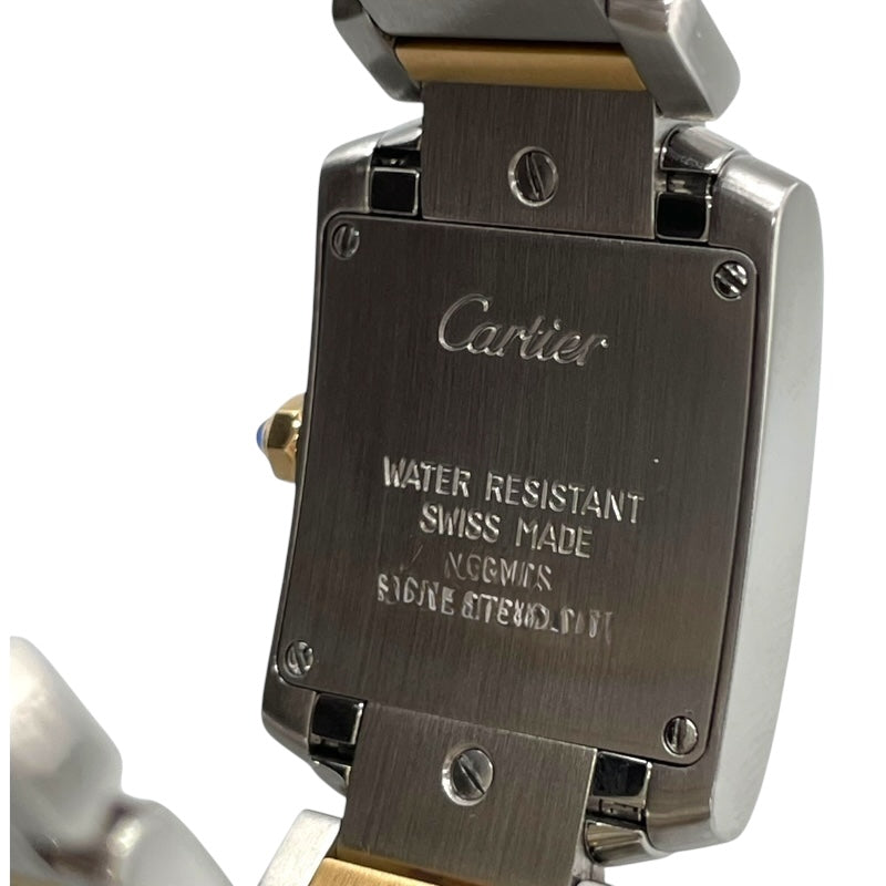 カルティエ Cartier タンクフランセーズ SM W51007Q4 ホワイト