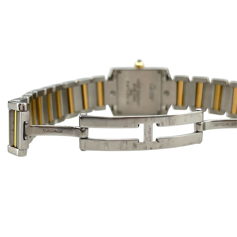 カルティエ Cartier タンクフランセーズ SM W51007Q4 ホワイト