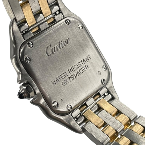カルティエ Cartier パンテール SM 2ロウ W25029B6 アイボリー YG/SS クオーツ レディース 腕時計