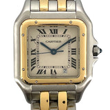 カルティエ Cartier パンテール ドゥ カルティエ MM W25028B6 アイボリー YG/SS クオーツ レディース 腕時計