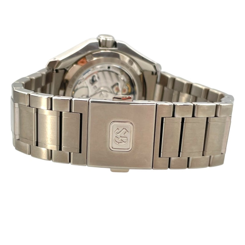 グランドセイコー Grand Seiko エボリューション9コレクション GMTスプリングドライブ SBGE283 ブラック チタン メンズ 腕時計