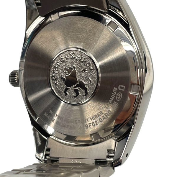 グランドセイコー Grand Seiko ヘリテージコレクション 9Fクォーツ SBGX355 チタン クオーツ メンズ 腕時計