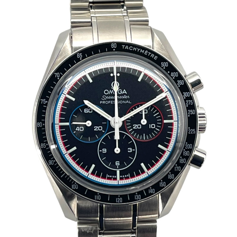 オメガ OMEGA スピードマスター ムーンウォッチプロフェッショナル クロノグラフ 311.30.42.30.01.003 ブラック SS 手巻き メンズ 腕時計