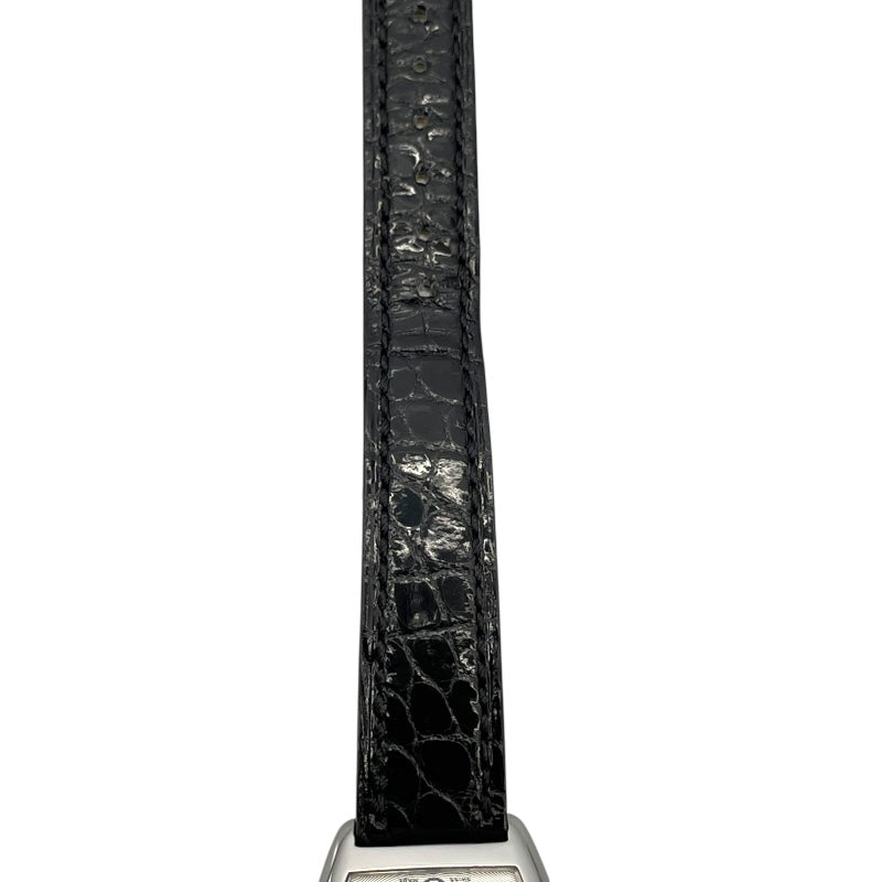 フランク・ミュラー FRANCK MULLER トノウカーベックス 1752BQZ シルバー SS/革ベルト クオーツ レディース 腕時計