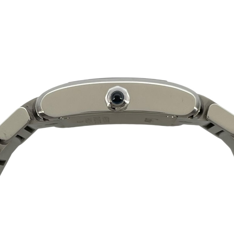 カルティエ Cartier タンクフランセーズ SM W51008Q3 アイボリー SS クオーツ レディース 腕時計