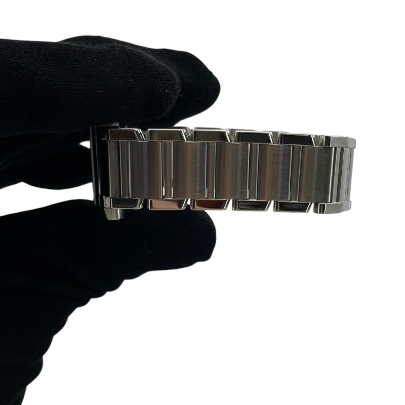 カルティエ Cartier タンクフランセーズ SM W51008Q3 アイボリー SS クオーツ レディース 腕時計