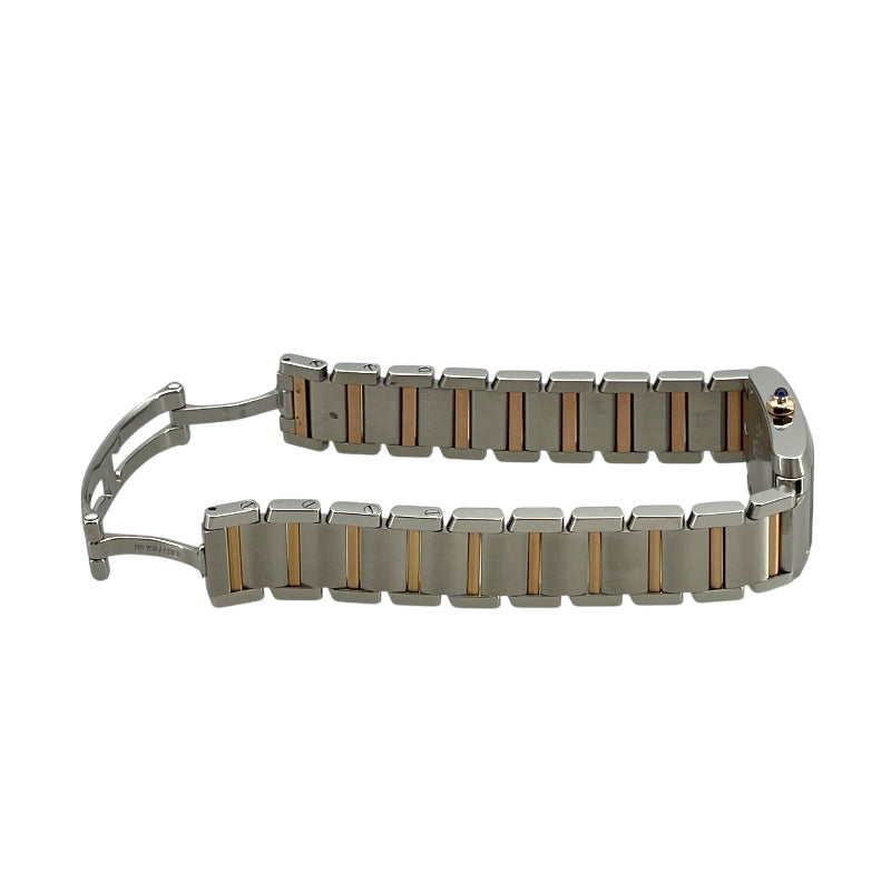 カルティエ Cartier タンクフランセーズ SM ピンクシェル W51027Q4 ピンクシェル K18PG/SS クオーツ レディース 腕時計
