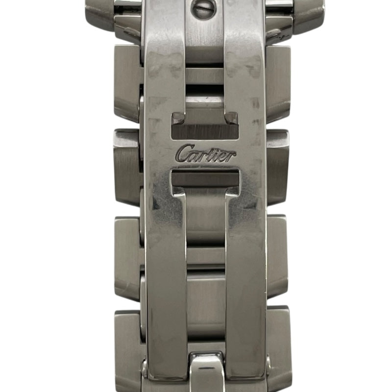 カルティエ Cartier タンクフランセーズ SM W51008Q3 ホワイト SS クオーツ レディース 腕時計