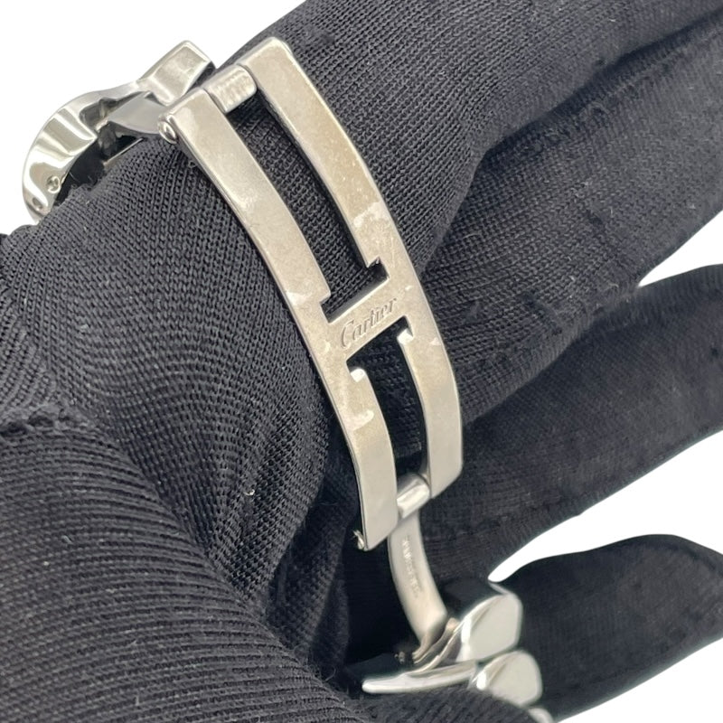 カルティエ Cartier ラドーニャLM W6600221 アイボリー SS クオーツ レディース 腕時計