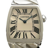 カルティエ Cartier ラドーニャLM W6600221 アイボリー SS クオーツ レディース 腕時計